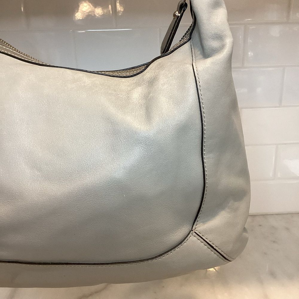 Coach Purse Handbag Leather Kristin Spectator Elevated Alligator Satchel Tote - Picture 6 of 14